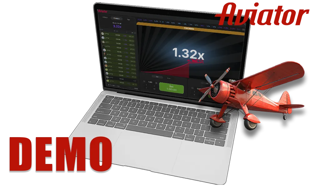 Information about the Aviator demo version, which can be played for free